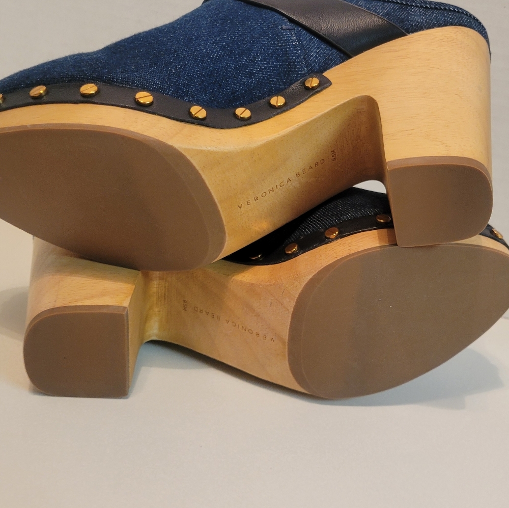 Veronica Beard Dacey Clogs In Eclipse - image 3